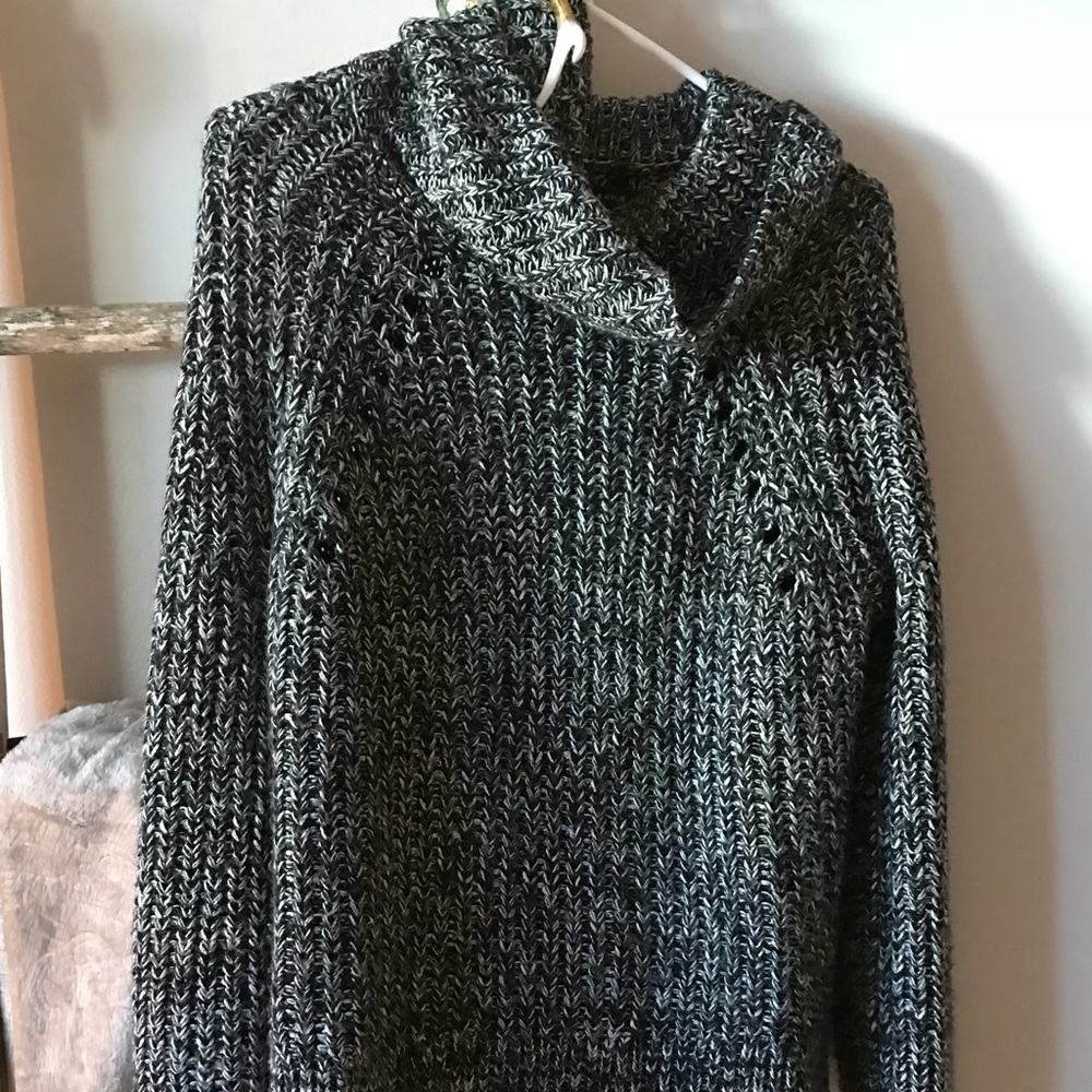 Kendall and Kylie Cowl Neck Sweater